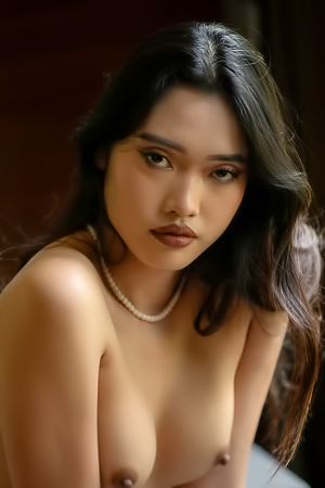 Minari Seductive Asian Beauty Peels Off Her Skimpy Outfit