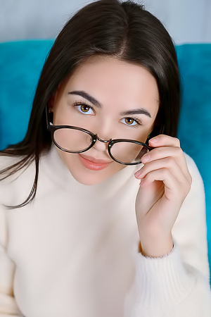 Dzhili Irresistible When She’s Wearing Nothing But Her Knee Socks And A Naughty Smile