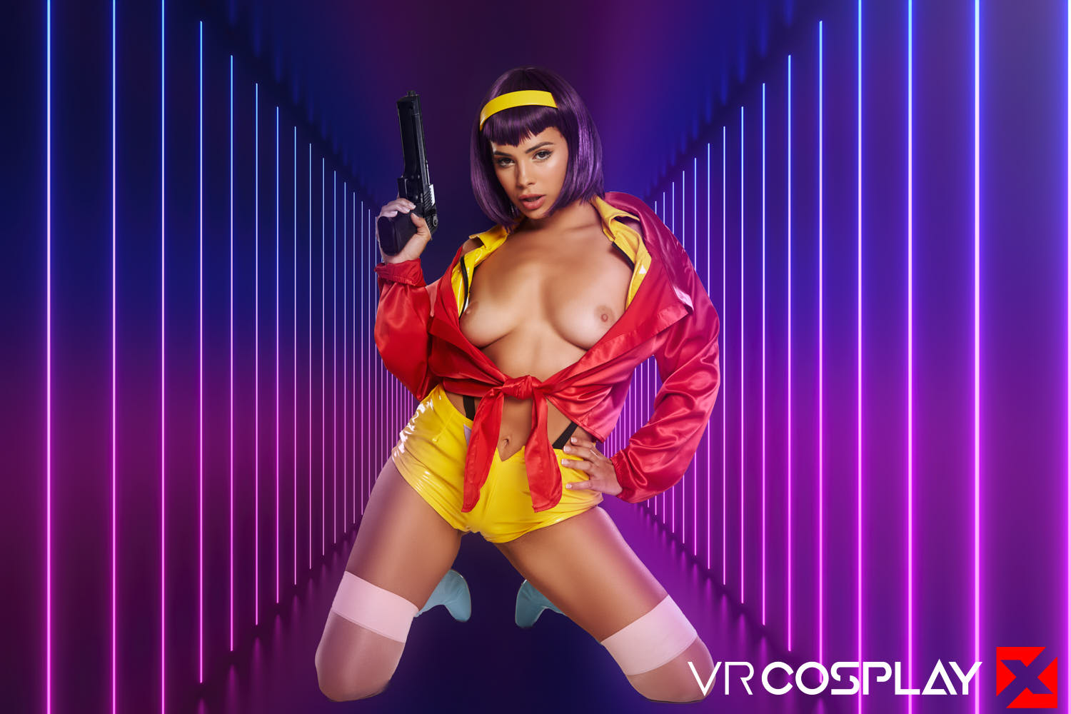 Violet Starr In Cowboy Bebop Faye Valentine A XXX Parody - VR CosplayX |  Picture 07